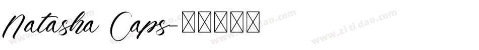 Natasha Caps字体转换